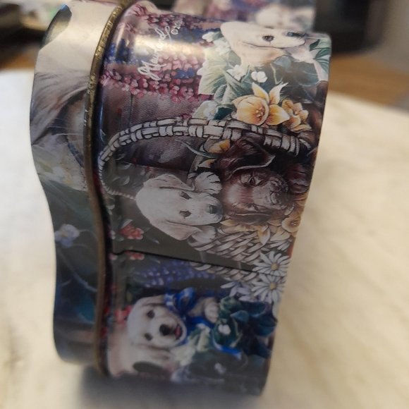 The Tin Box Company 2001 Bone Shaped Tin 7" length 2" Deep - Picture 3 of 10